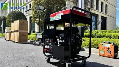 Máy phát điện xăng khung hở 