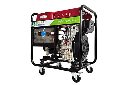 Máy Phát Điện Diesel Khung Hở Làm Mát Bằng Không Khí 5kW-8kW (1 Xy-lanh)
