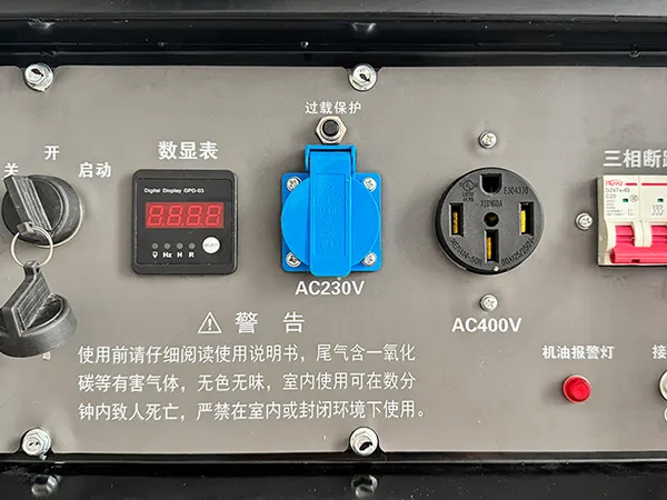 Máy Phát Diesel Khung Hở Làm Mát Bằng Không Khí (1 Xy-lanh)