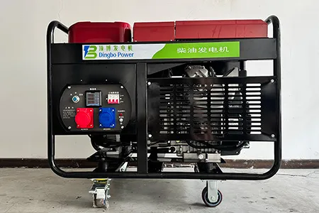Máy phát điện khung hở làm mát không khí Diesel 10kW-20kW (2 Xy-lanh)