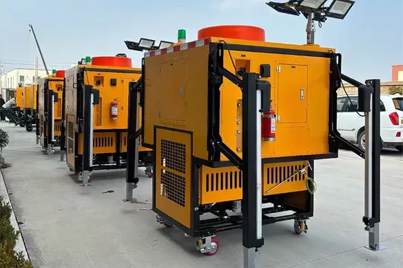 Tủ Thoát Nước Di Động Tự Động Nâng Hạ