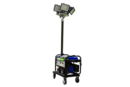Đèn tháp di động tích hợp máy phát điện xăng 5kW