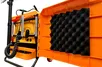 Đèn chiếu sáng khu vực từ xa di động dùng máy phát xăng 700W