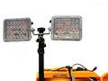 Đèn chiếu sáng khu vực từ xa di động dùng máy phát xăng 700W