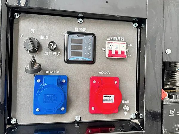 Máy phát điện chạy xăng làm mát bằng không khí (2 Xy-lanh)