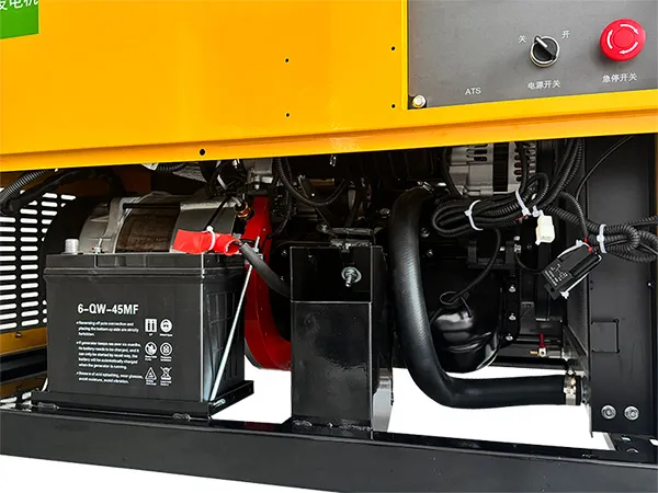 Máy Phát Điện Xăng Làm Mát Nước (4 Xy-lanh)